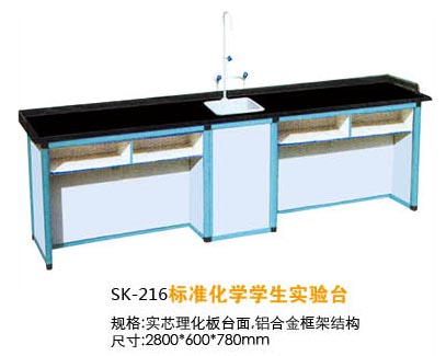 SK-216標準化學(xué)學(xué)生實驗臺
