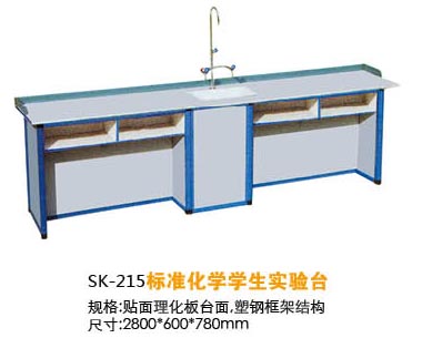 SK-215標準化學(xué)學(xué)生實驗臺