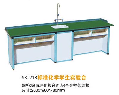 SK-213標準化學(xué)學(xué)生實驗臺